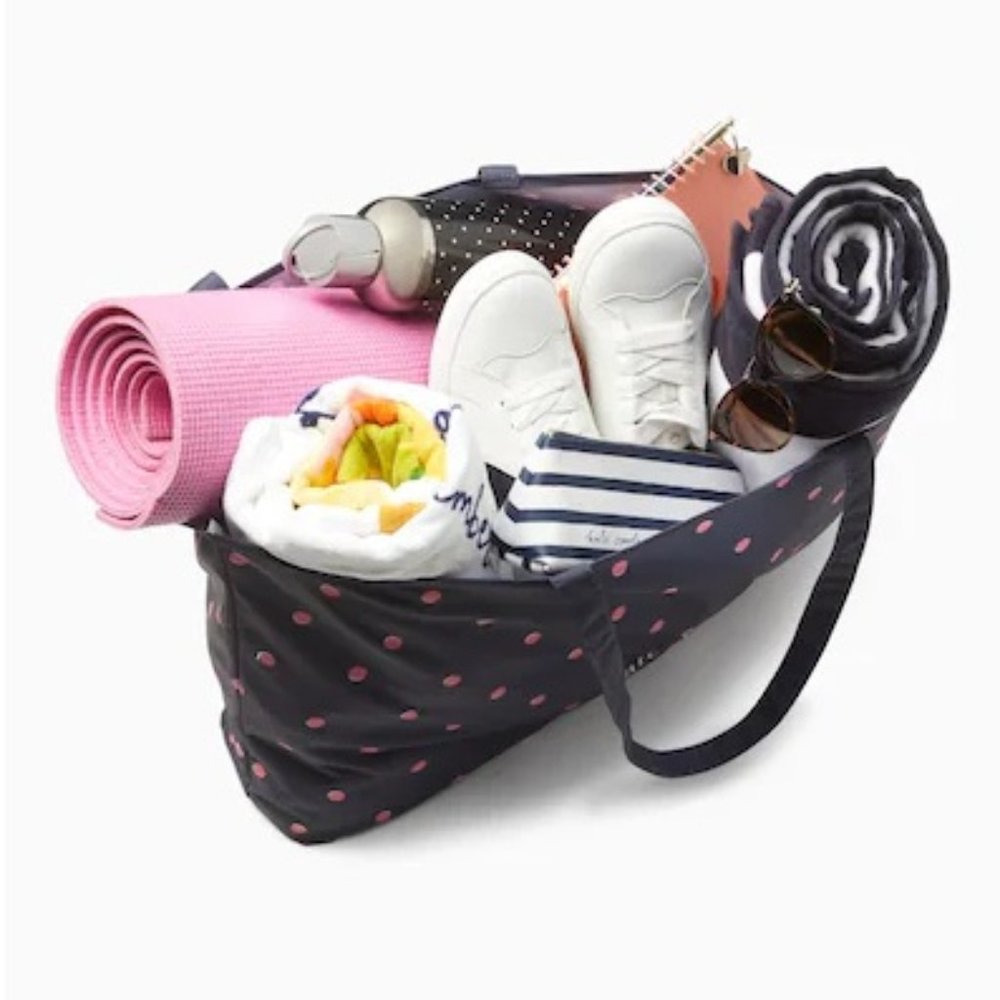 ♠️ Kate Spade ♠️ Canvas Park Dot Tote Bag - Picture 3 of 13